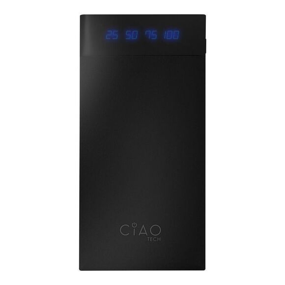 Ciao Tech High Performance Stylish 15,000 Mah Rubberized Powerbank Black - Picture 2 of 5